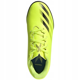 Botas de fútbol Adidas X Ghosted.4 Tf Junior amarillo-negro FW6920 1
