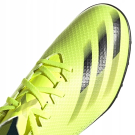 Zapatillas de fútbol Adidas X Ghosted.4 Tf amarillo-negro FW6917 3