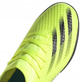 Botas de fútbol Adidas X Ghosted.3 Tf Junior amarillo-negro FW6926 3