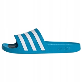 Zapatillas Adidas Adilette Aqua azul FY8047 blanco 1