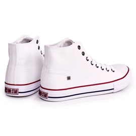 Zapatillas altas clásicas para hombre Big Star DD174251 Blanco 1