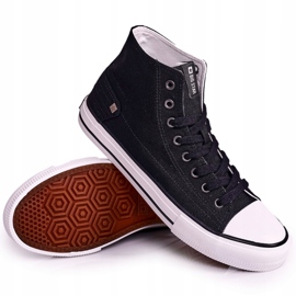 Zapatillas altas clásicas para hombre Big Star DD174249 Negro 6