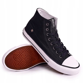 Zapatillas altas clásicas para hombre Big Star DD174249 Negro 2