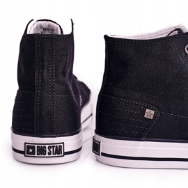 Zapatillas altas clásicas para hombre Big Star DD174249 Negro 3