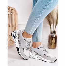 PS1 Zapatillas de Mujer con Cuña Silver Avery gris multicolor 4