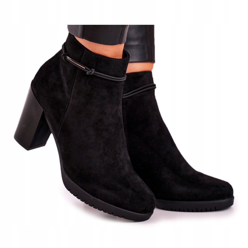 Botas Negras Ante Sergio Leone BT306 negro 2