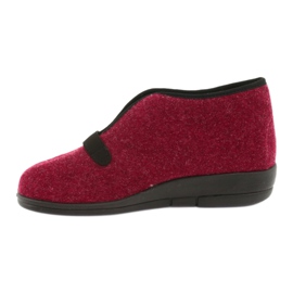 Zapatos de mujer befado pu 031D026 rojo 3