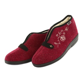 Zapatos de mujer befado pu 031D026 rojo 4