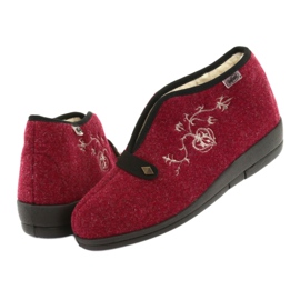 Zapatos de mujer befado pu 031D026 rojo 5