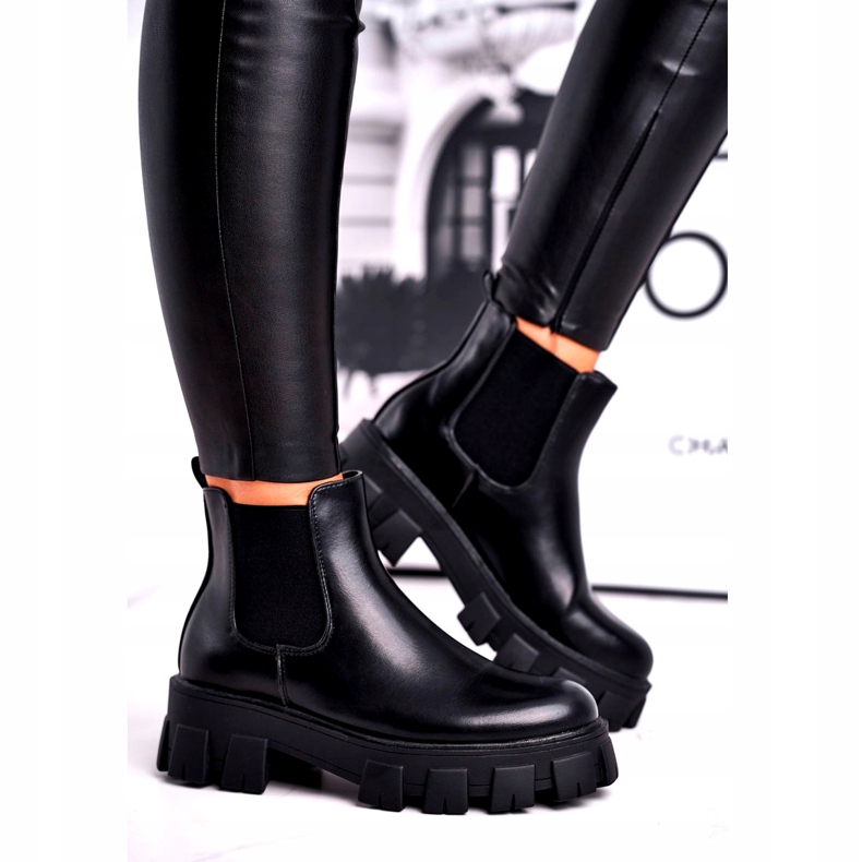 SEA Botines Mujer Jodhpur Boots Morie Black negro 2