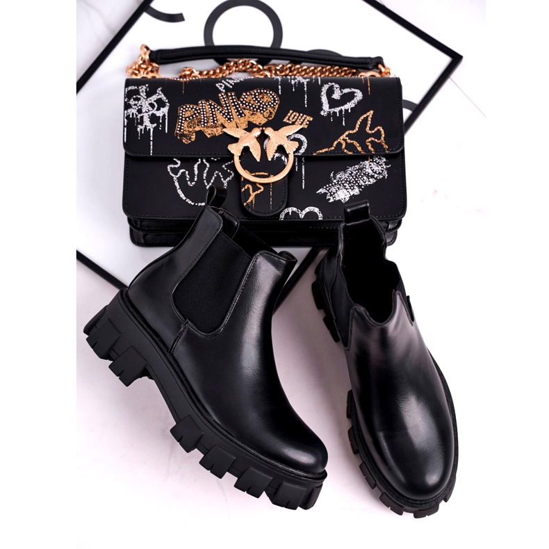 SEA Botines Mujer Jodhpur Boots Morie Black negro 4