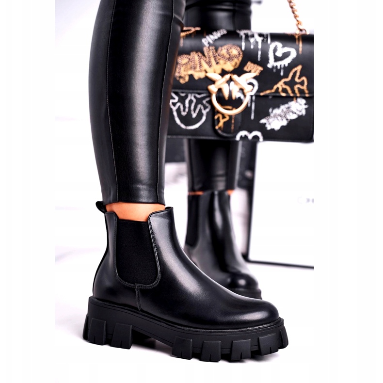 SEA Botines Mujer Jodhpur Boots Morie Black negro 1