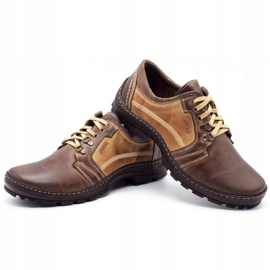 Joker Zapatillas trekking hombre 192 marrón beige 4