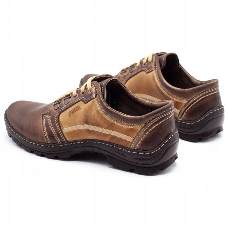 Joker Zapatillas trekking hombre 192 marrón beige 5