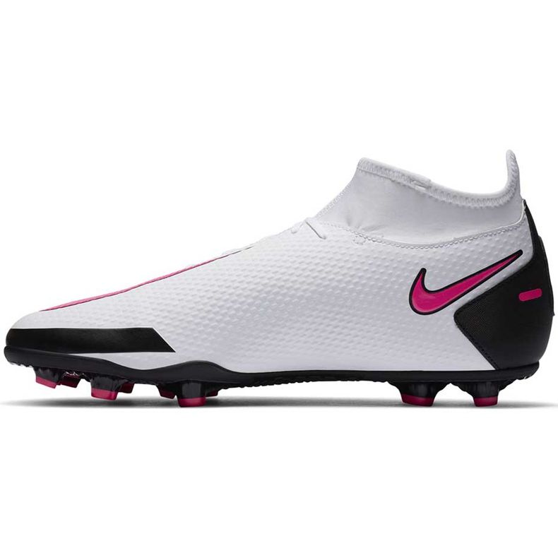 Zapatillas de fútbol Nike Phantom Gt Club Df FG / MG CW6672 160 blanco 1