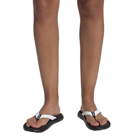 Zapatillas Mujer Adidas Comfort Flip Flop blancas y negras EG2065 blanco negro 7
