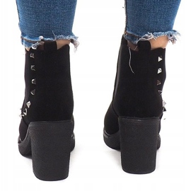 Botas de abrigo En un poste H8-85 Negro 4