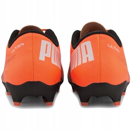 Botas de fútbol Puma Ultra 4.1 Fg Ag Junior 106100 01 naranja naranja 4