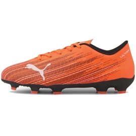 Botas de fútbol Puma Ultra 4.1 Fg Ag Junior 106100 01 naranja naranja 2