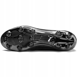 Botas de fútbol Puma King Platinum Fg Ag negras 105606 01 negro negro 5