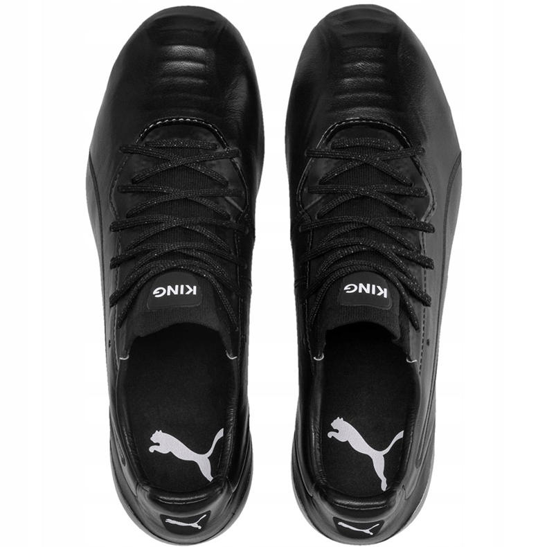 Botas de fútbol Puma King Platinum Fg Ag negras 105606 01 negro negro 1