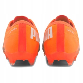 Botas de fútbol Puma Ultra 1.1 Fg Ag Junior 106097 01 naranja naranja 4