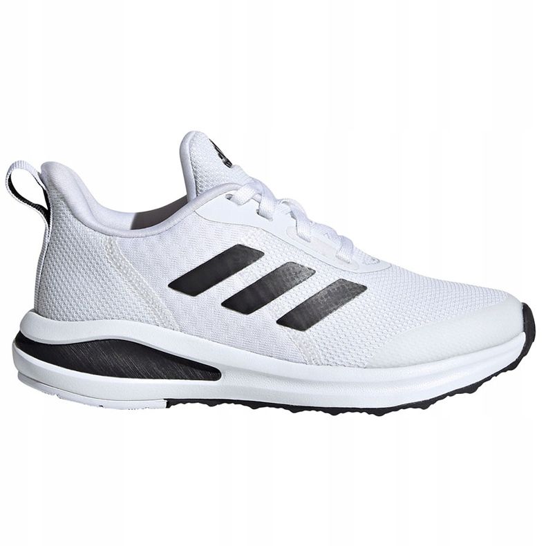 Zapatillas adidas FortaRun K blancas y negras FW2576 para niños blanco 1