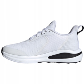 Zapatillas adidas FortaRun K blancas y negras FW2576 para niños blanco 3