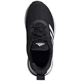 Zapatillas adidas FortaRun K para niños negras y blancas FW3719 negro 1