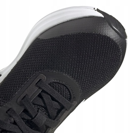 Zapatillas adidas FortaRun K para niños negras y blancas FW3719 negro 3