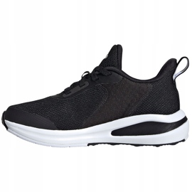 Zapatillas adidas FortaRun K para niños negras y blancas FW3719 negro 2