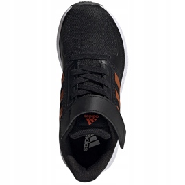 Zapatillas adidas Runfalcon 2.0 para niños negras y naranjas FZ0116 negro 1