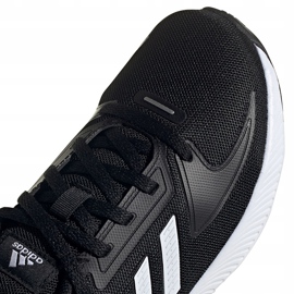 Zapatillas adidas Runfalcon 2.0 K para niños negras y blancas FY9495 negro 3
