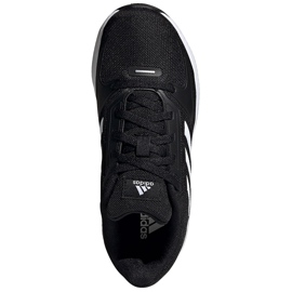 Zapatillas adidas Runfalcon 2.0 K para niños negras y blancas FY9495 negro 1