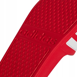Zapatillas adidas Adilette Aqua rojas para niños FY8066 rojo 5
