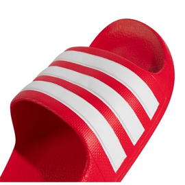 Zapatillas adidas Adilette Aqua rojas para niños FY8066 rojo 3