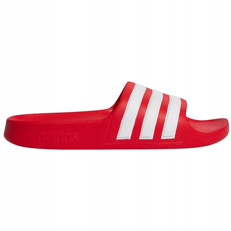 Zapatillas adidas Adilette Aqua rojas para niños FY8066 rojo 1