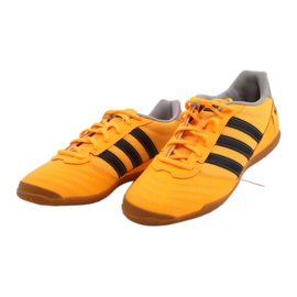 Zapatillas de fútbol Adidas Super Sala amarillas FX6757 amarillo amarillo 8