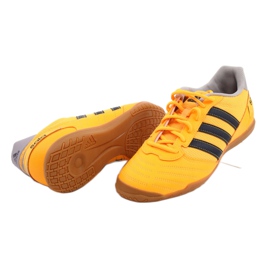 Zapatillas de fútbol Adidas Super Sala In Junior amarillas FX6759 amarillo amarillo 9