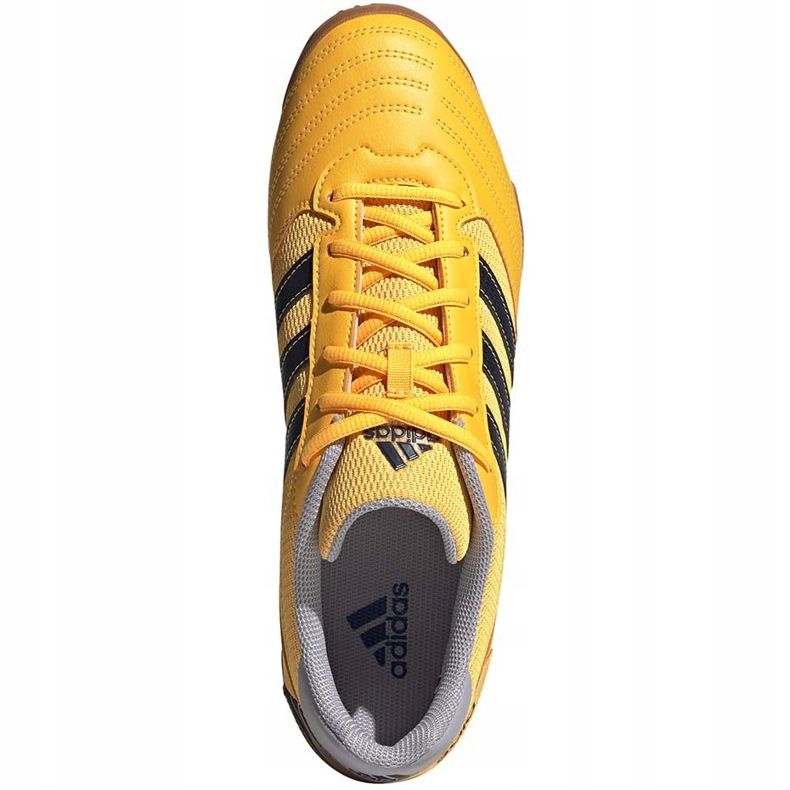 Zapatillas de fútbol Adidas Super Sala amarillas FX6757 amarillo amarillo 2