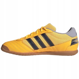 Zapatillas de fútbol Adidas Super Sala amarillas FX6757 amarillo amarillo 3