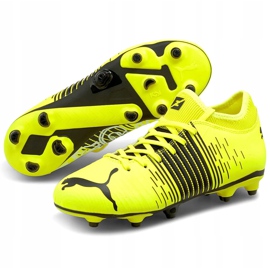 Botas de fútbol Puma Future Z 4.1 Fg Ag Junior amarillo 106400 01 3