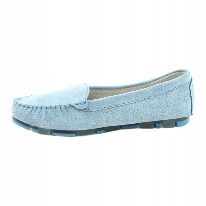 Mocasines mujer en piel Filippo DP2037/22 azul 2 Mocasines mujer en piel Filippo DP2037/22 azul 2