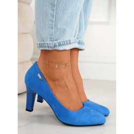 PJ1 Zapatos De Tacón Clásicos En Una Barra Ante Azul Eleanor 1