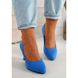PJ1 Zapatos De Tacón Clásicos En Una Barra Ante Azul Eleanor 2