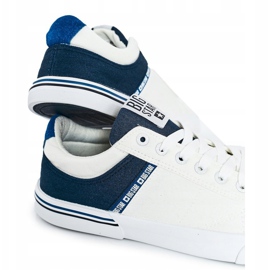 Zapatillas de Hombre Big Star FF174136 Blanco y Azul Marino 3