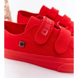 Zapatillas Infantiles Con Velcro Big Star FF374097 Rojo ['rojo'] 2