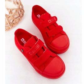 Zapatillas Infantiles Con Velcro Big Star FF374097 Rojo ['rojo'] 3