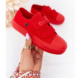 Zapatillas Infantiles Con Velcro Big Star FF374097 Rojo ['rojo'] 5