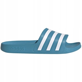 Zapatillas Adidas Adilette Aqua FY8100 blanco azul 2